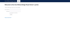 Desktop Screenshot of portal.onewillowbridgeroad.com